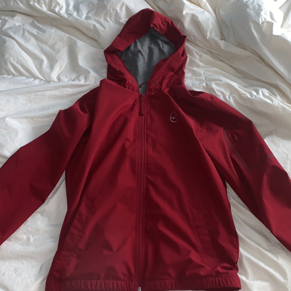 Red jacket